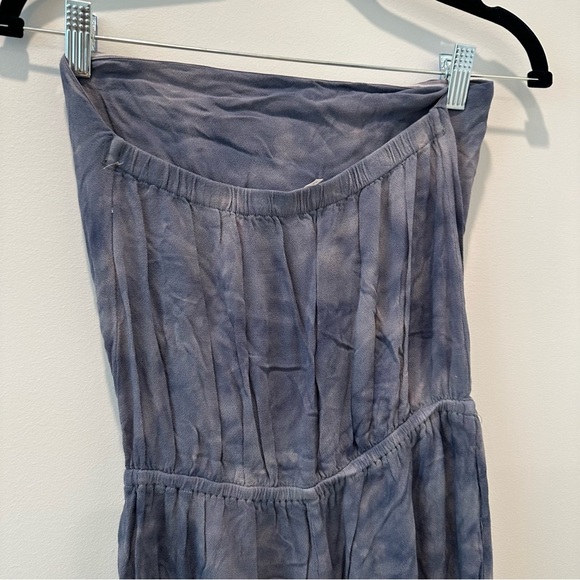 Free People Blue Strapless Jumpsuit - Picture 7 of 12
